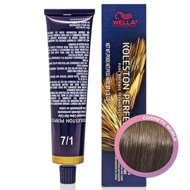 WELLA - KOLESTON PERFECT_Koleston Perfect Me+ 7/1 Medium Blonde/Ash_Cosmetic World